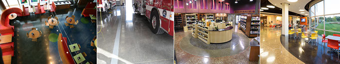 Polished Concrete Floors | Diamond-polished concrete floors | The MJA