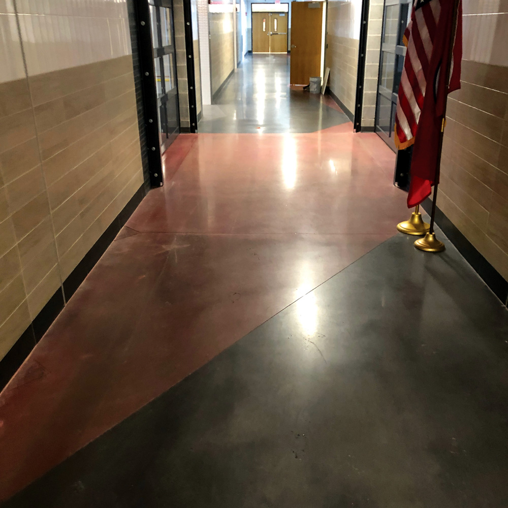 Concrete Floors for Salamanca High School 