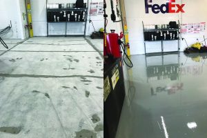 FedEx Concrete Floor Renovations