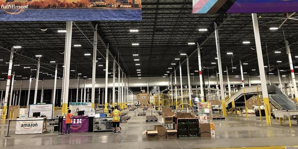Amazon Warehouse Concrete Polishing