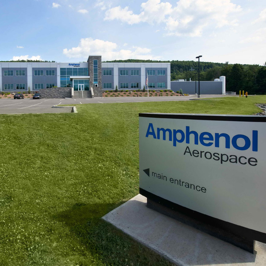 Amphenol Aerospace facility in Sidney, NY.