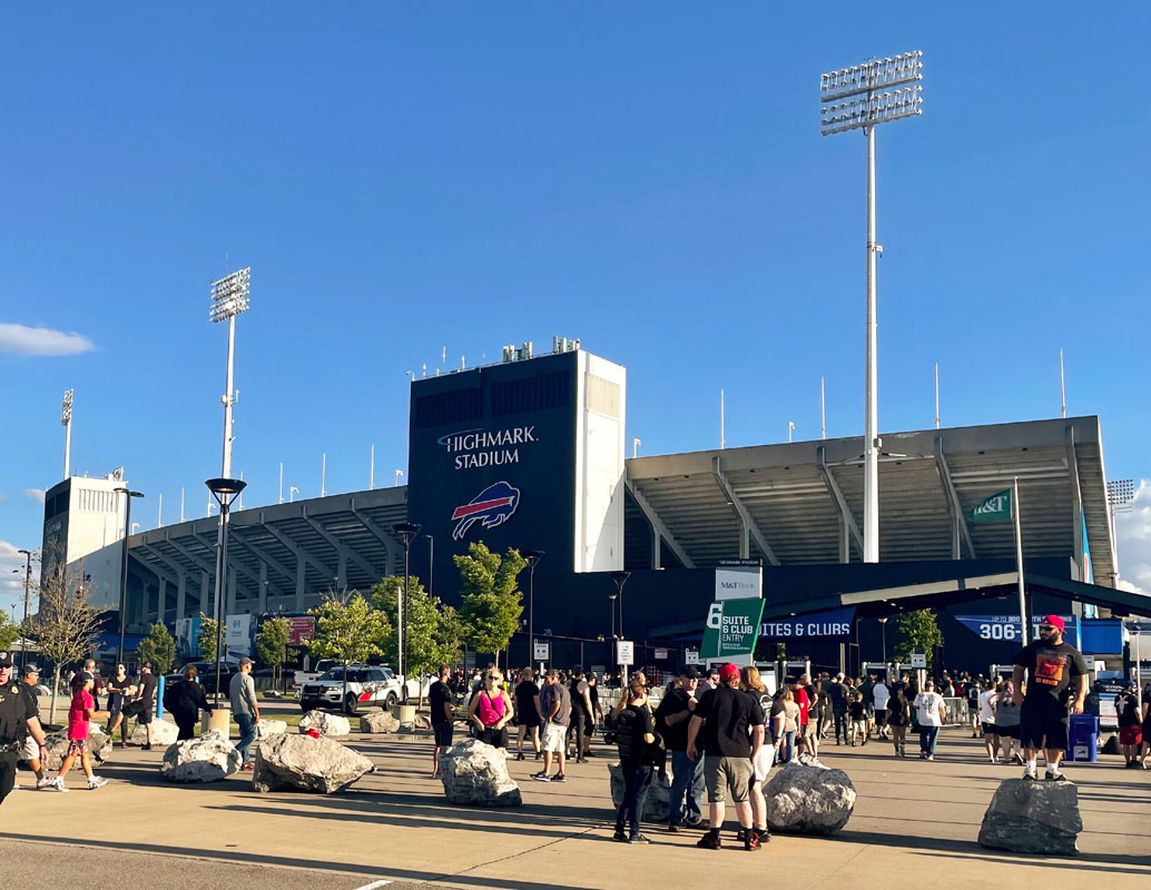 Highmark Stadium Concrete Epoxy Project