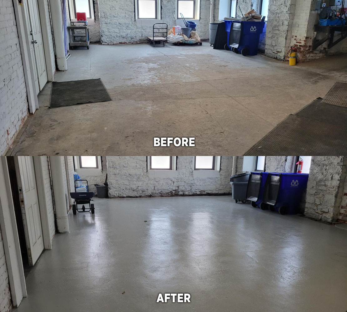 Resinous Flooring at Our Lady of Victory Charities